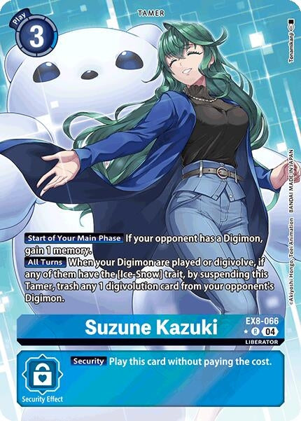 Image for Suzune Kazuki (Alternate Art) - Digimon Card Game