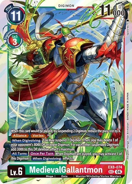 Image for MedievalGallantmon - Digimon Card Game