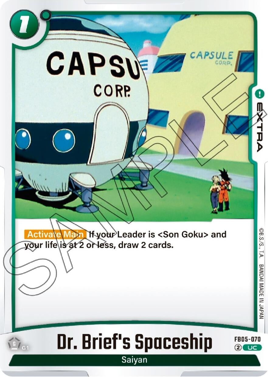 Image for Dr. Brief's Spaceship - Dragon Ball Super: Fusion World