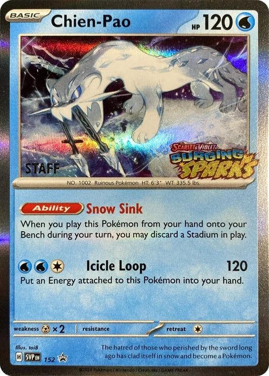 Image for Chien-Pao - 152 (Staff) - Pokemon