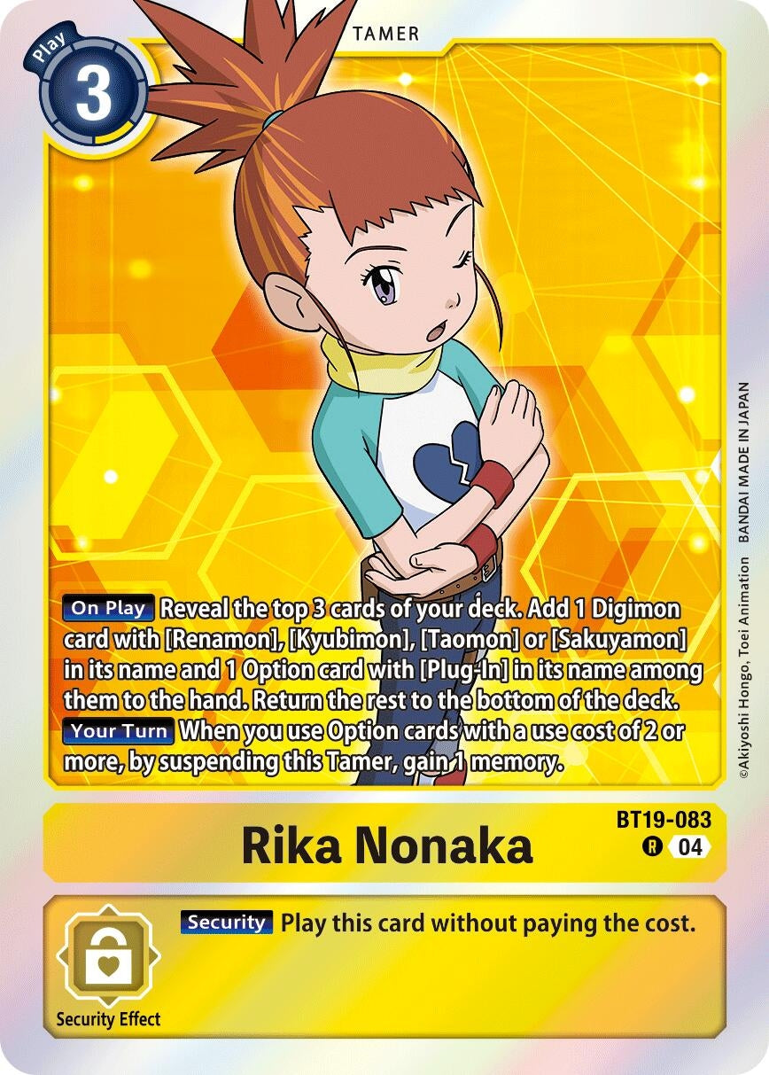 Image for Rika Nonaka - Digimon Card Game