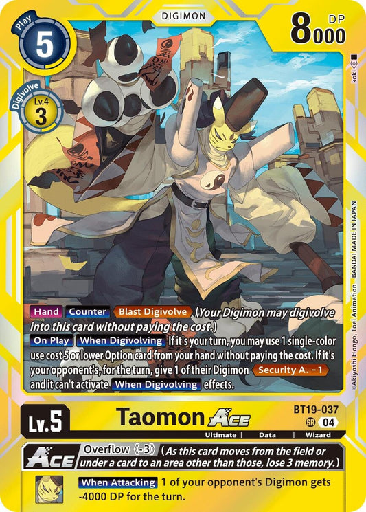 Image for Taomon ACE - Digimon Card Game