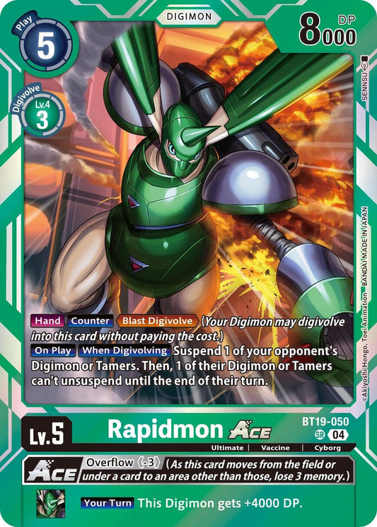 Image for Rapidmon ACE - Digimon Card Game