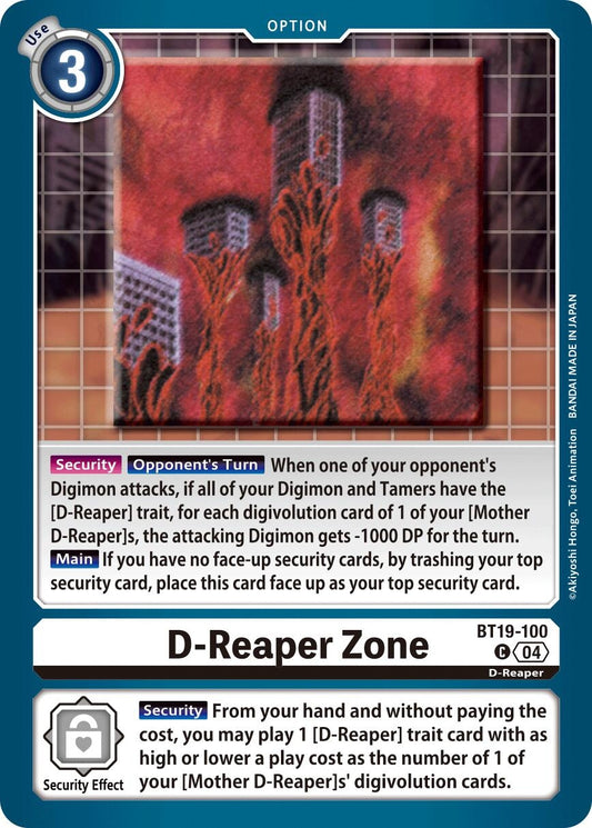 Image for D-Reaper Zone - Digimon Card Game