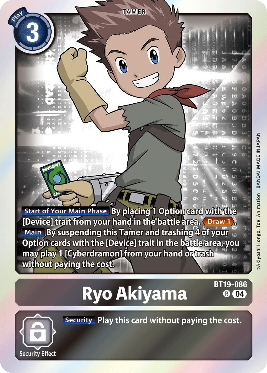 Image for Ryo Akiyama - Digimon Card Game