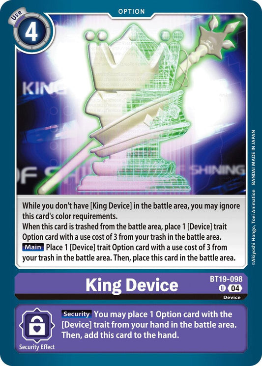 Image for King Device - Digimon Card Game