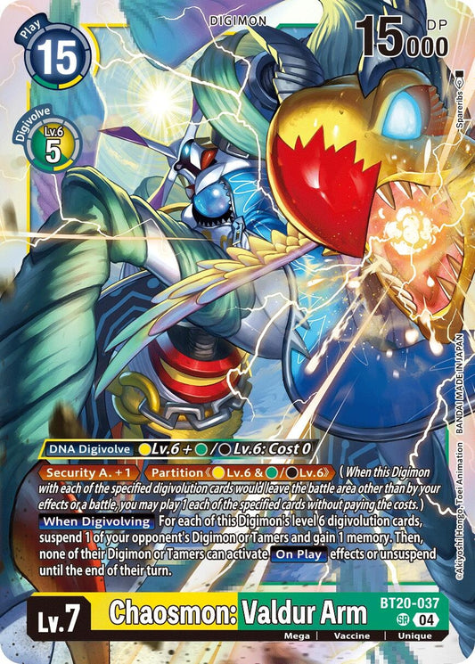 Image for Chaosmon: Valdur Arm - Digimon Card Game