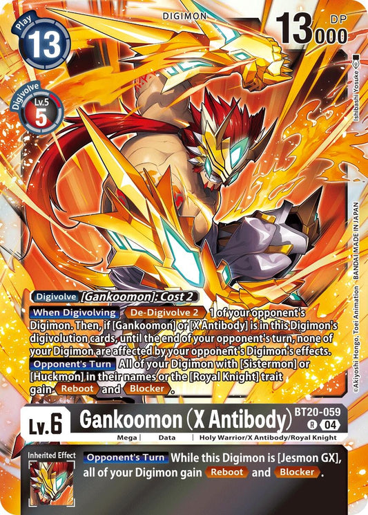 Image for Gankoomon (X Antibody) - Digimon Card Game