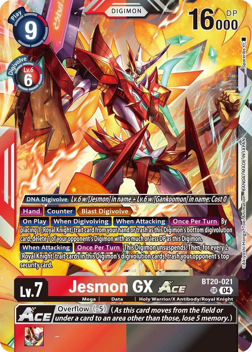 Image for Jesmon GX ACE - Digimon Card Game