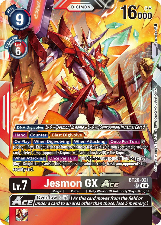 Image for Jesmon GX ACE - Digimon Card Game