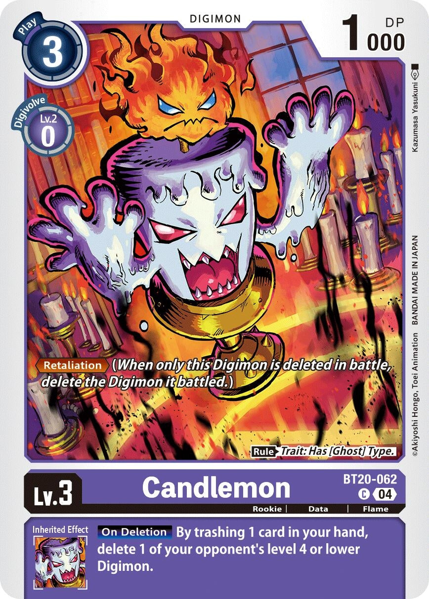 Image for Candlemon - BT20-062 - Digimon Card Game