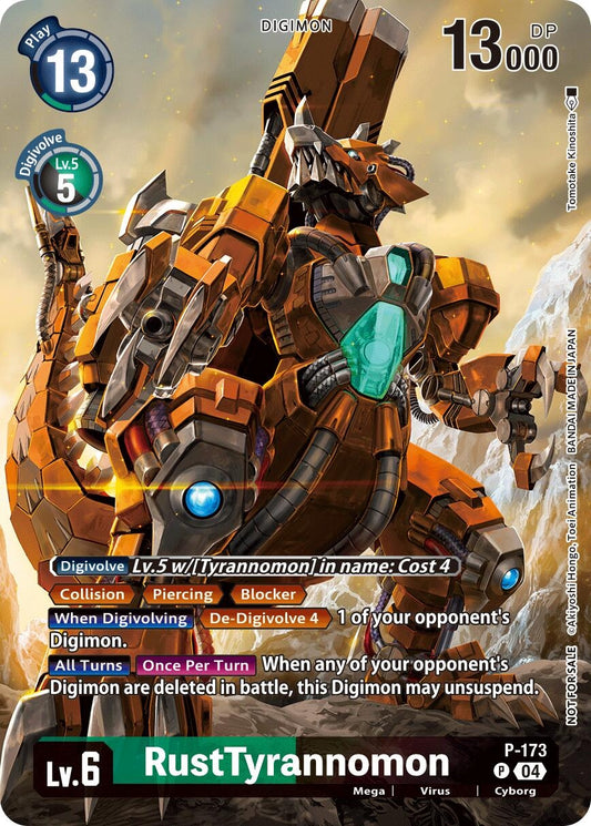 Image for RustTyrannomon (Update Pack 2025) - Digimon Card Game