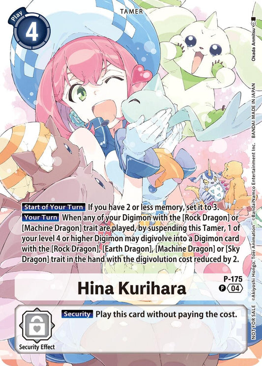 Image for Hina Kurihara (Update Pack 2025) - Digimon Card Game