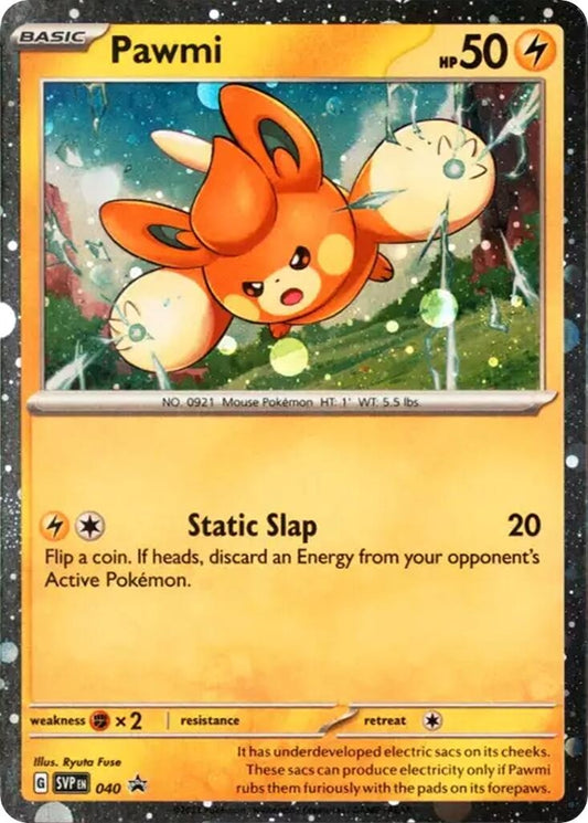 Image for Pawmi - 040 (Cosmos Holo) - Pokemon