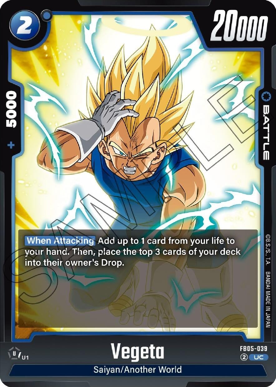 Image for Vegeta - FB05-039 - Dragon Ball Super: Fusion World