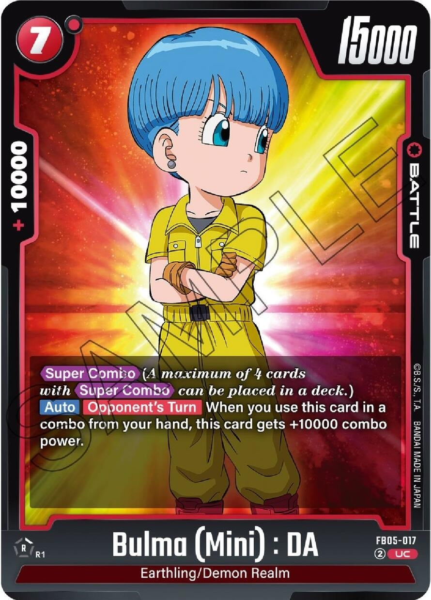 Image for Bulma (Mini) : DA - Dragon Ball Super: Fusion World