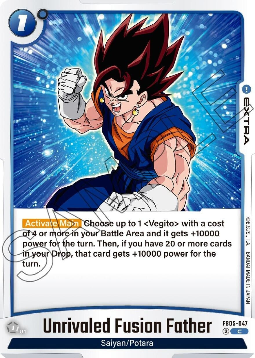 Image for Unrivaled Fusion Father - Dragon Ball Super: Fusion World