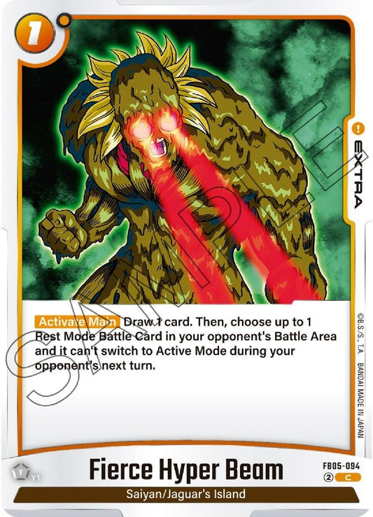Image for Fierce Hyper Beam - Dragon Ball Super: Fusion World