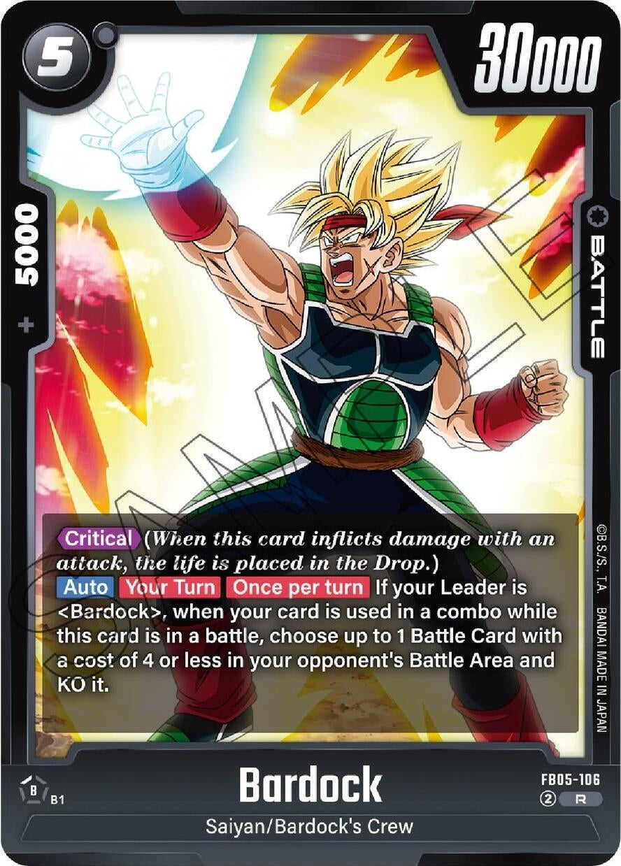 Image for Bardock - Dragon Ball Super: Fusion World