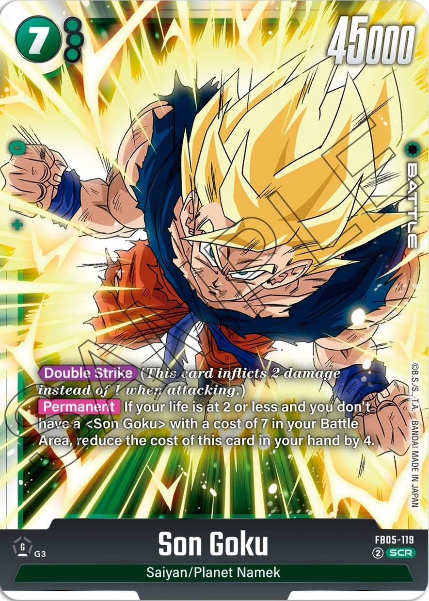 Image for Son Goku - FB05-119 - Dragon Ball Super: Fusion World