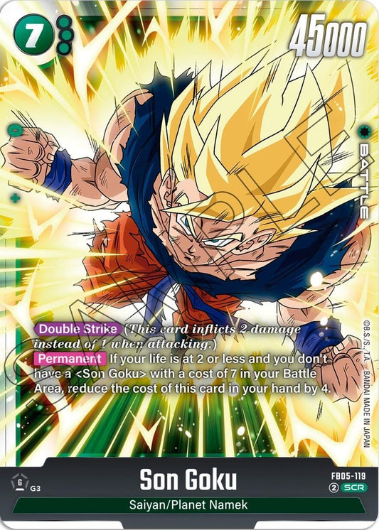 Image for Son Goku - FB05-119 - Dragon Ball Super: Fusion World