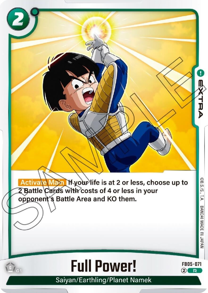 Image for Full Power! - Dragon Ball Super: Fusion World