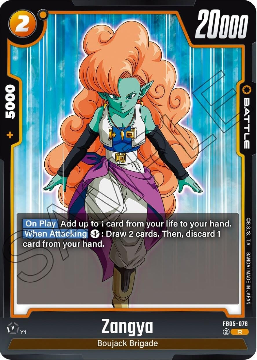 Image for Zangya - Dragon Ball Super: Fusion World