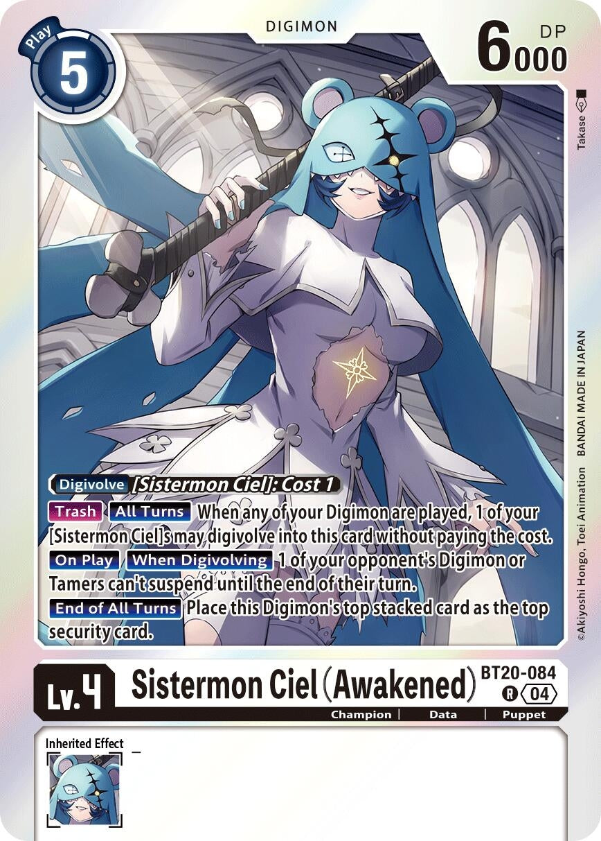 Image for Sistermon Ciel (Awakened) - Digimon Card Game