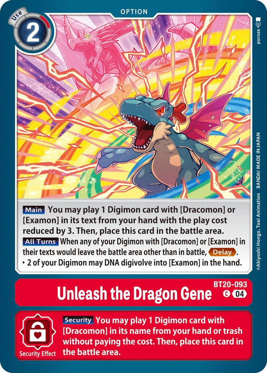 Image for Unleash the Dragon Gene - Digimon Card Game