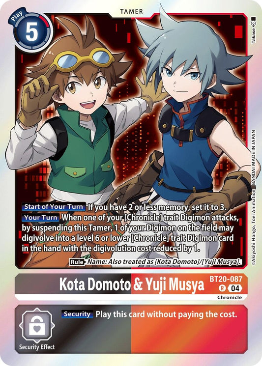 Image for Kota Domoto & Yuji Musya - Digimon Card Game