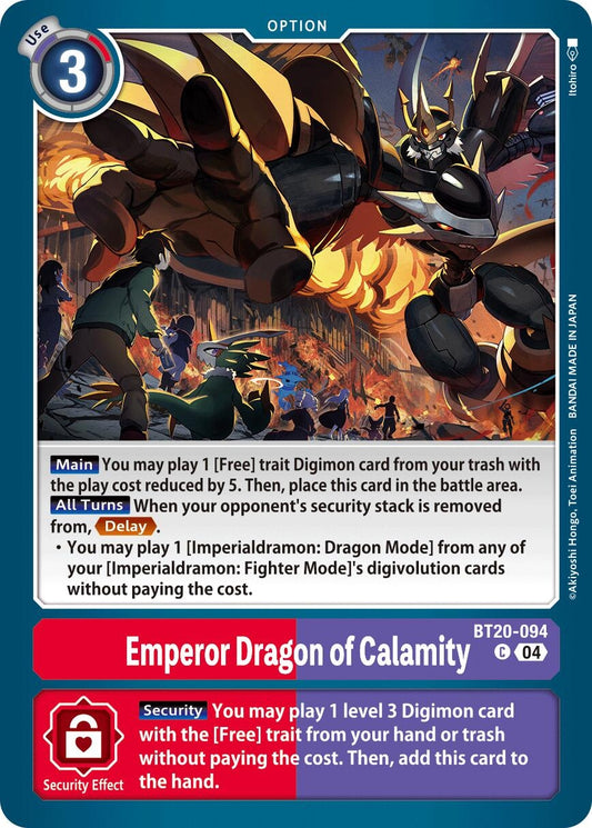 Image for Emperor Dragon of Calamity - Digimon Card Game