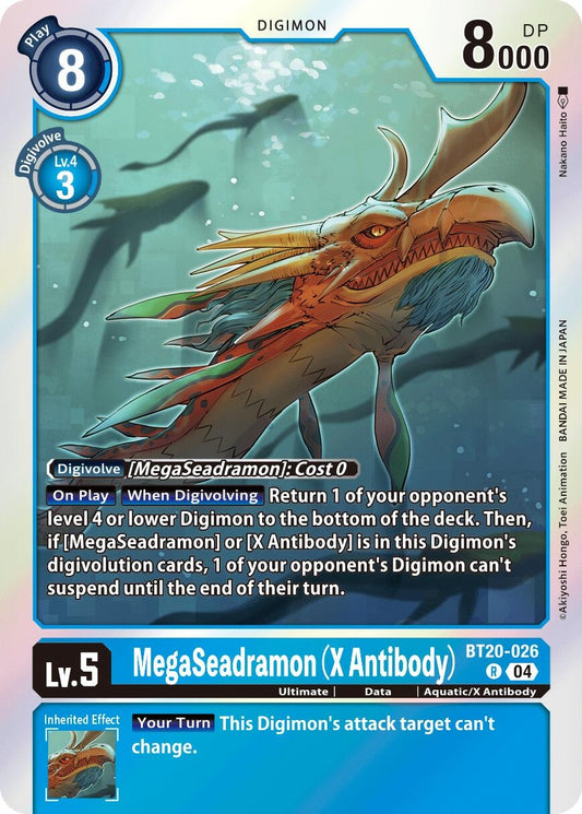 Image for MegaSeadramon (X Antibody) - Digimon Card Game