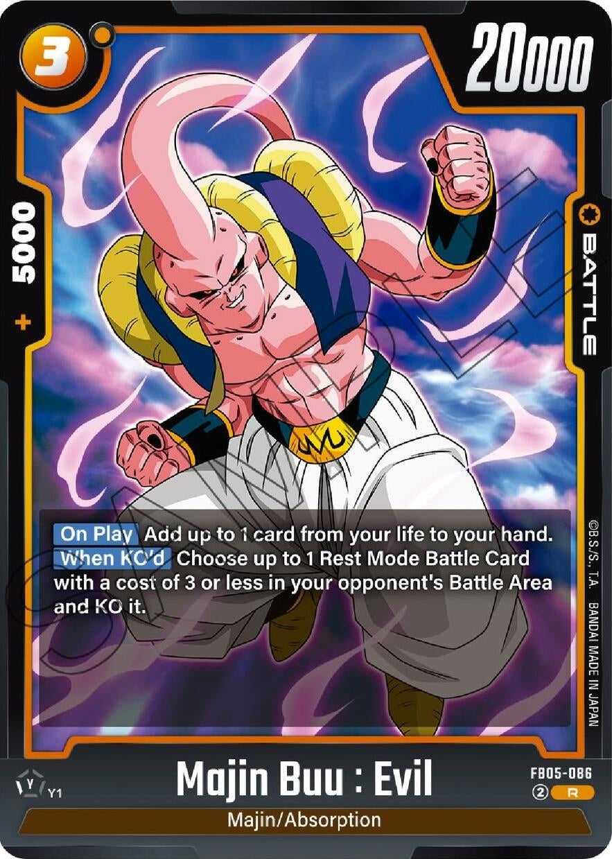 Image for Majin Buu : Evil - Dragon Ball Super: Fusion World