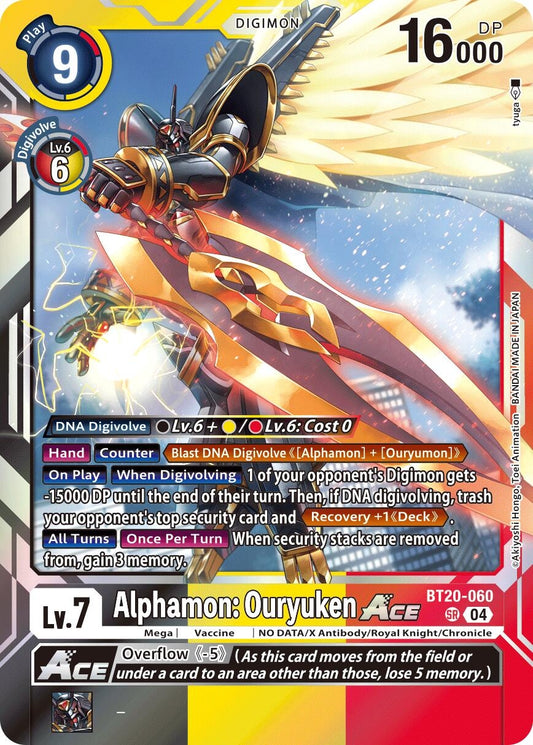 Image for Alphamon: Ouryuken ACE - Digimon Card Game