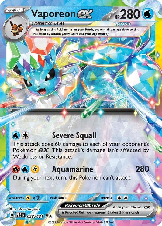 Image for Vaporeon ex - Pokemon