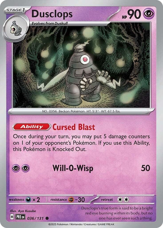 Image for Dusclops - Pokemon