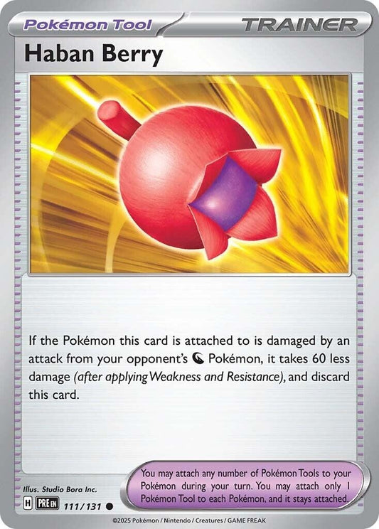 Image for Haban Berry - Pokemon
