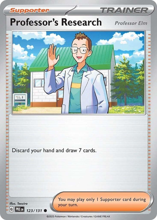 Image for Professor's Research [Professor Elm] - Pokemon