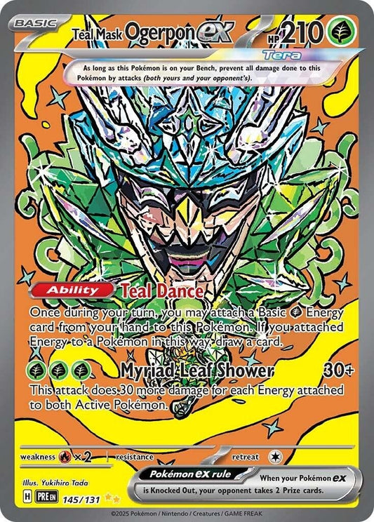 Image for Teal Mask Ogerpon ex - Pokemon