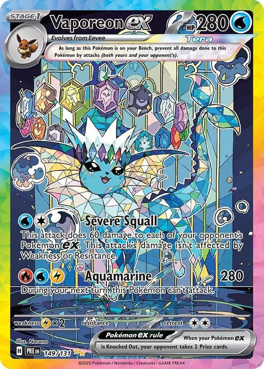 Image for Vaporeon ex - Pokemon