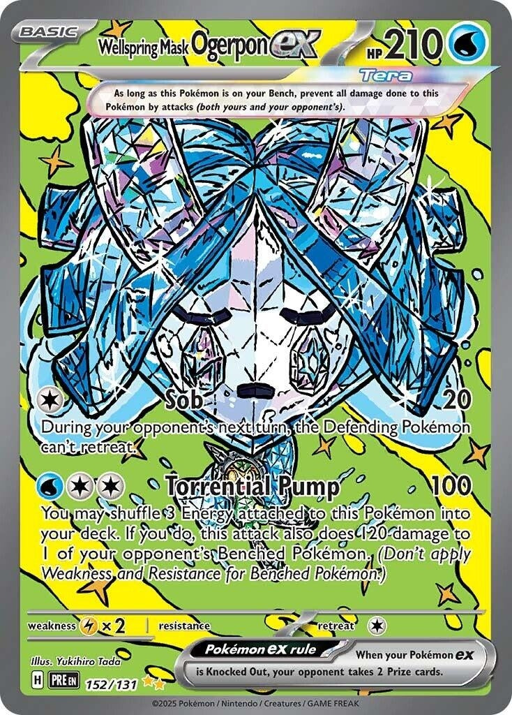 Image for Wellspring Mask Ogerpon ex - Pokemon
