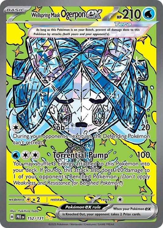 Image for Wellspring Mask Ogerpon ex - Pokemon