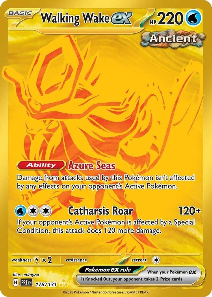 Image for Walking Wake ex - Pokemon