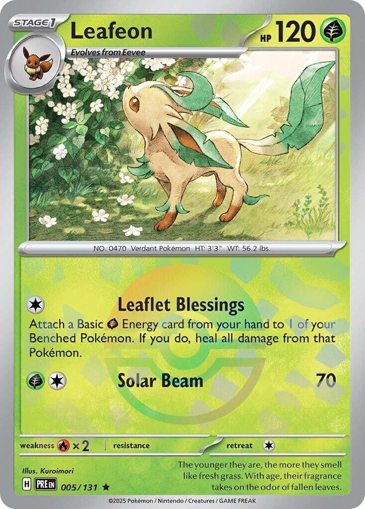 Image for Leafeon (Poke Ball Pattern) - Pokemon