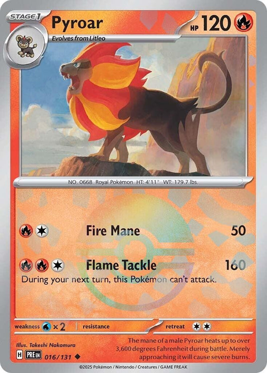 Image for Pyroar (Poke Ball Pattern) - Pokemon