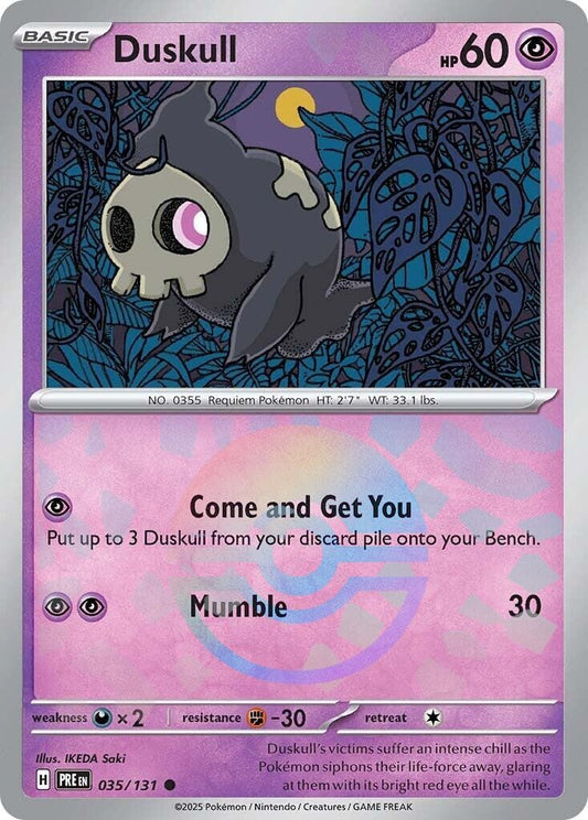 Image for Duskull (Poke Ball Pattern) - Pokemon