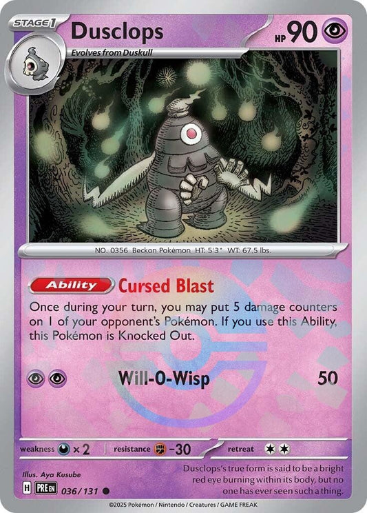 Image for Dusclops (Poke Ball Pattern) - Pokemon