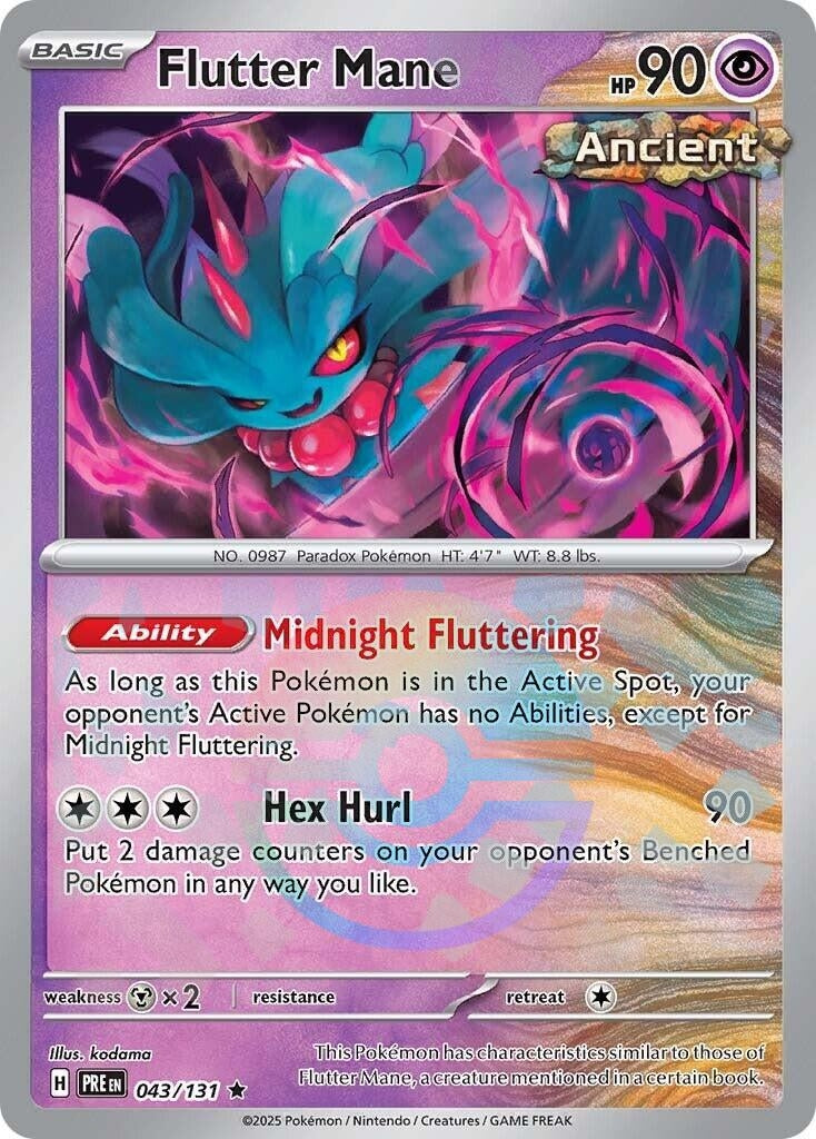 Image for Flutter Mane (Poke Ball Pattern) - Pokemon