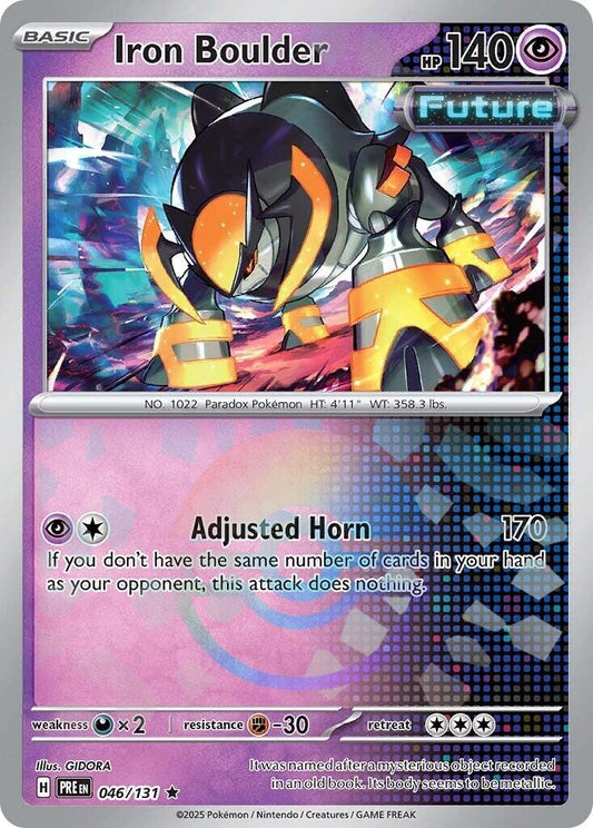 Image for Iron Boulder (Poke Ball Pattern) - Pokemon