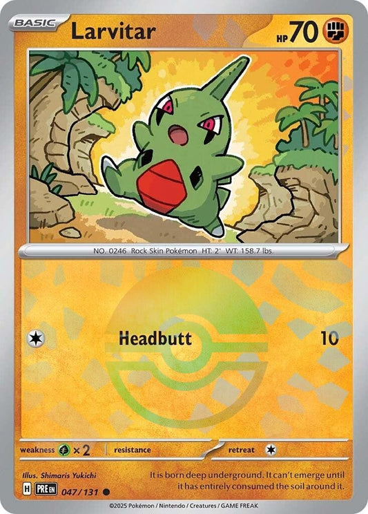 Image for Larvitar (Poke Ball Pattern) - Pokemon
